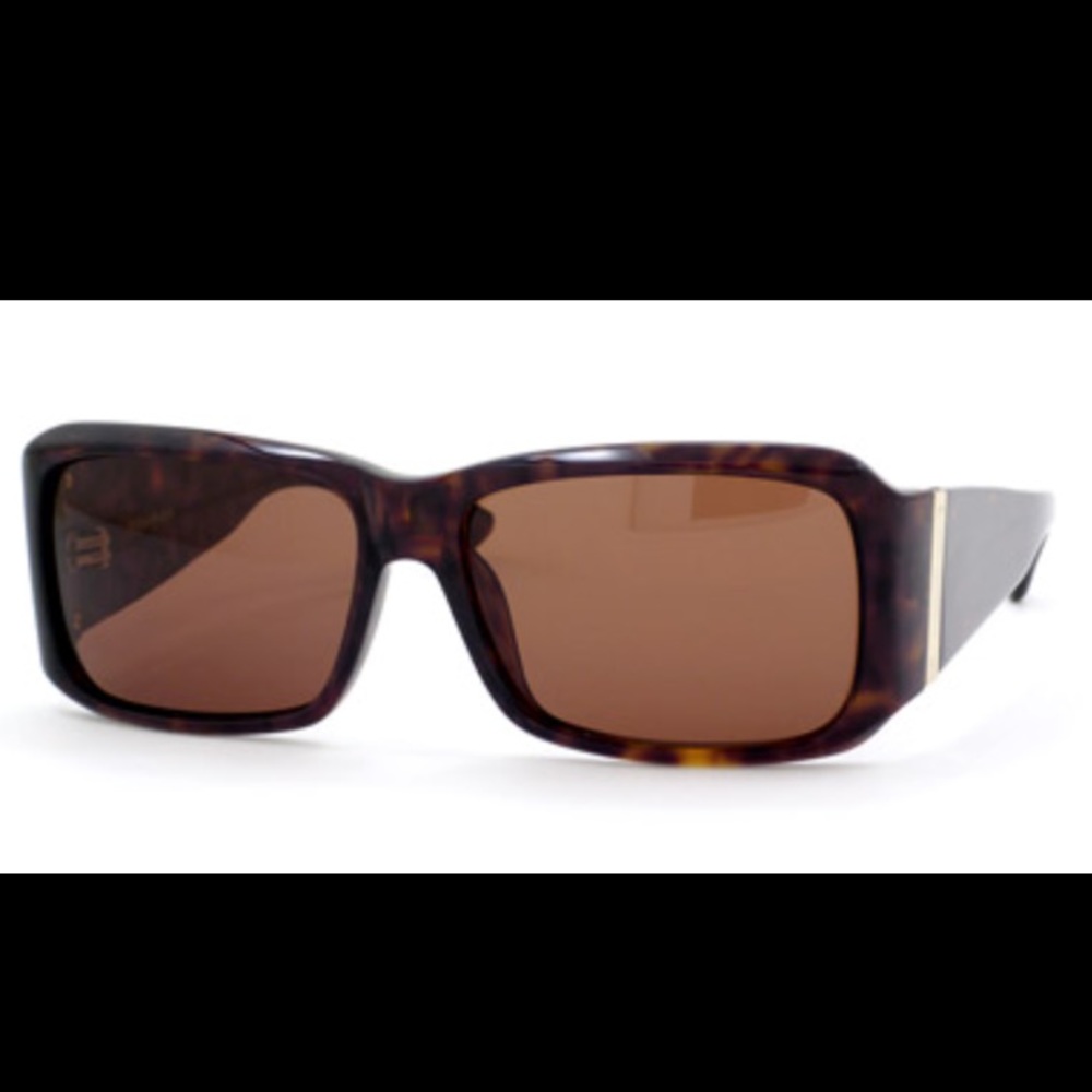 YSL Tortoise Shell Havana Brown Sunglasses… Yves St Laurent